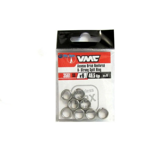 VMC Stainless Steel Split Ring X-Strong (3561SS)