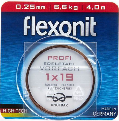 flexonit 1x19 Steel Leader Bulk / 4 m