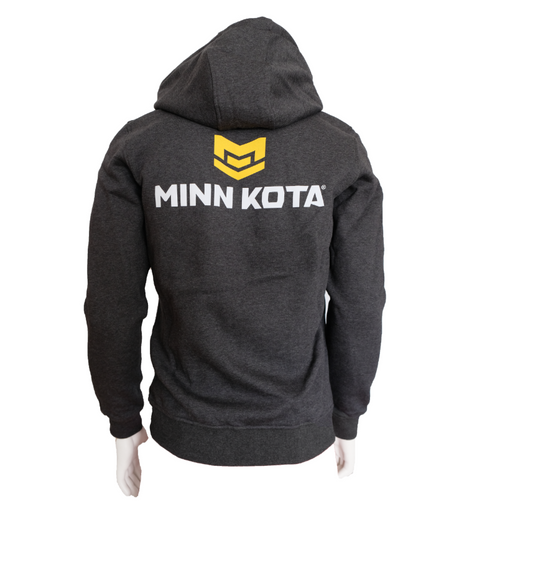 Hoodie mottled grey Minnkota