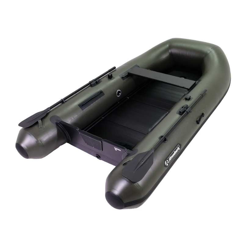 Allroundmarin Inflatable Boat Scout 300 Olive Green Aluminum Floor