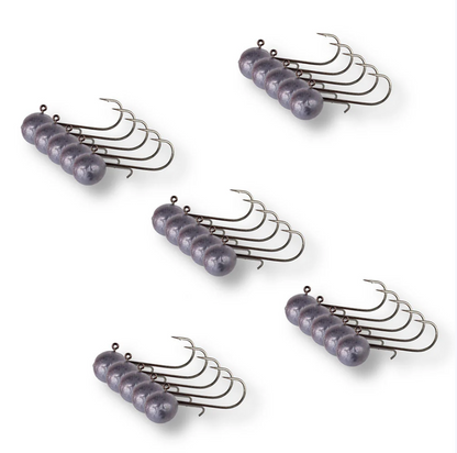 Musaga Jigs Magnum - Bulk Pack (25 Jig Heads)