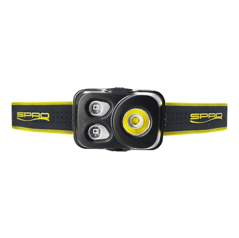 Spro Headlamp USB White/Red 100L