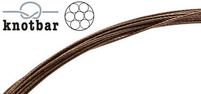 flexonit 1x7 Steel Leader Wire by the Meter / 4 m