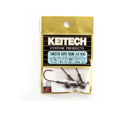 KEITECH Tungsten Super Round Jigs