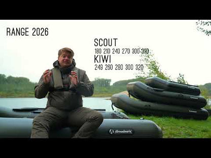 Allroundmarin Inflatable Boat Xtream 305 Olive Green Air Deck